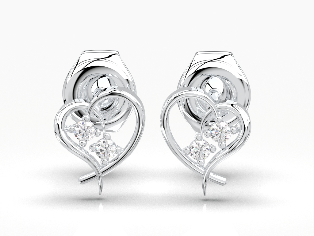 Little Heart Studs